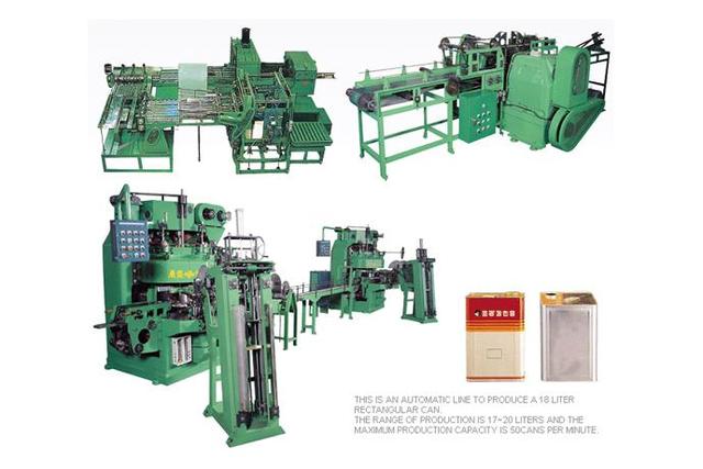 18L Square Can Body Making Line
