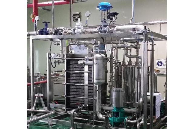 양조간장 살균기 (15000L/Hr)