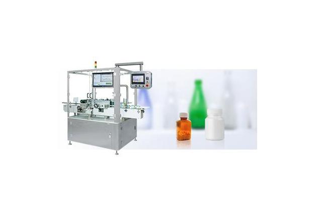 Pharmaceutical Round Container Labeling Machine