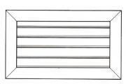 Extruded Aluminum Louvers