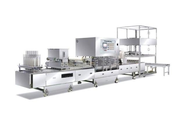 Intermittent Cup/Tray Sealing Machine (Intermittent Motion Operation)