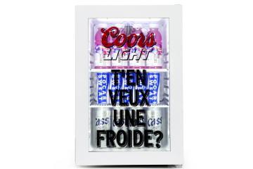 24" Transparent LCD Fridge