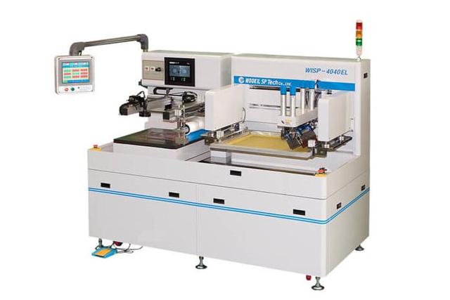 Vision System Semi Automatic Screen Printing Machine