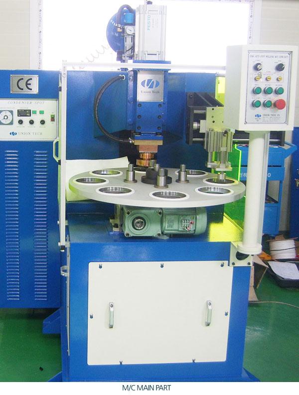 Semi Auto Spot Welding M/C USW-25CT by Union Tech - Komachine Supplier ...